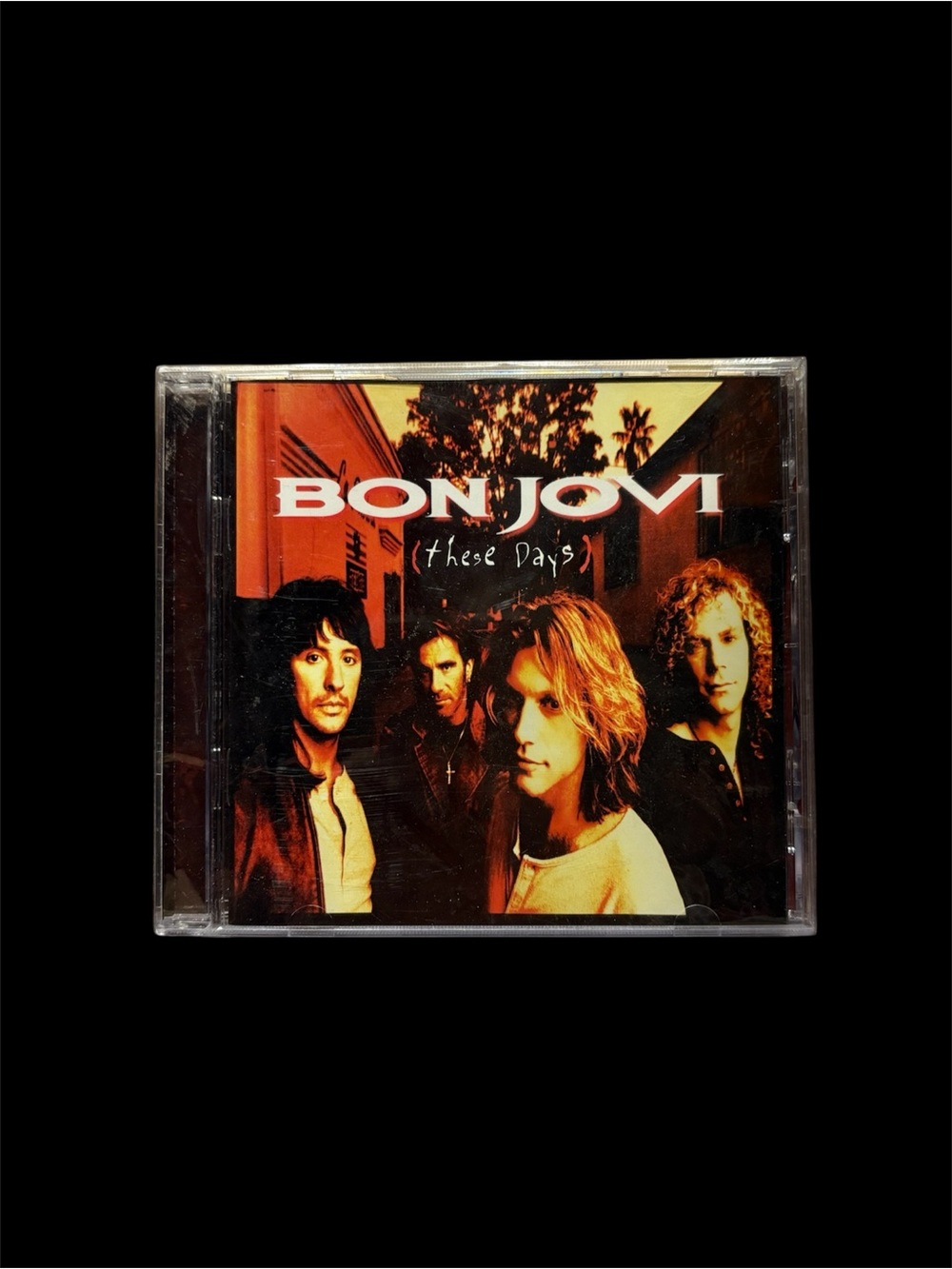 Bon Jovi "These Days" CD - Orange & Black Album Art